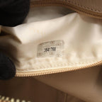 Chanel Shoulder Bag Quilted Beige Caviar Leather Chain — view 5