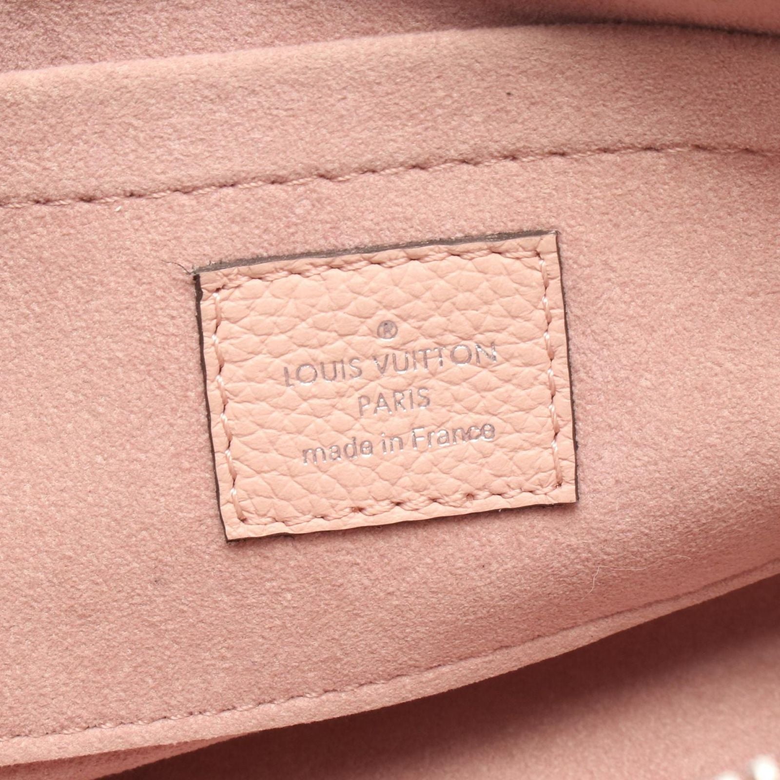Louis Vuitton Shoulder Bag Mahina Scala Mini Magnolia Leather — view 4
