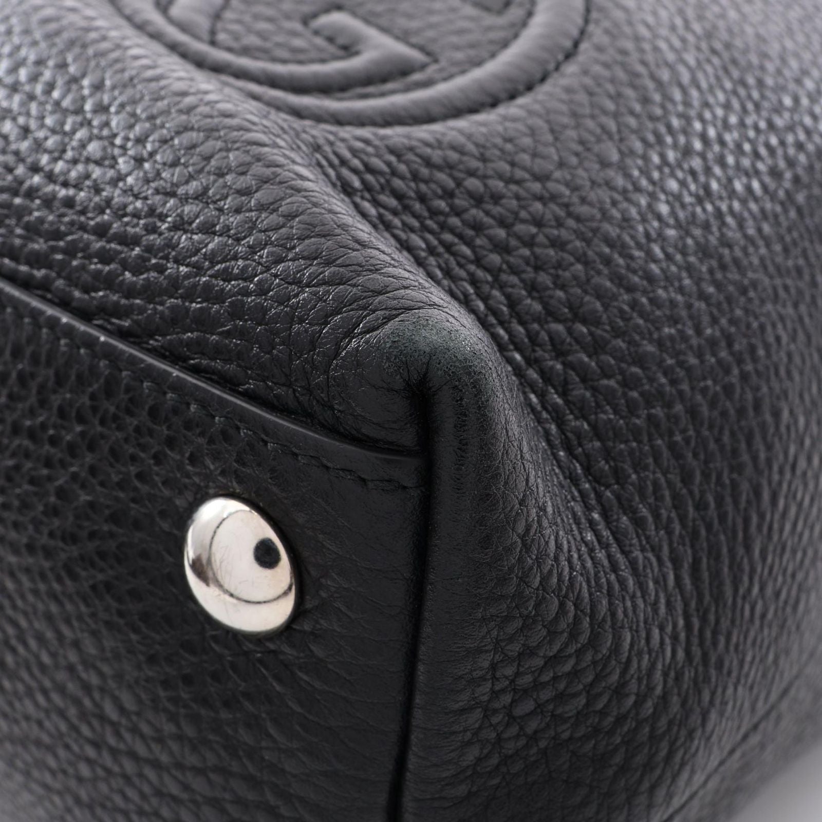 Gucci Tote Soho Interlocking 2-Way Black Leather — view 6