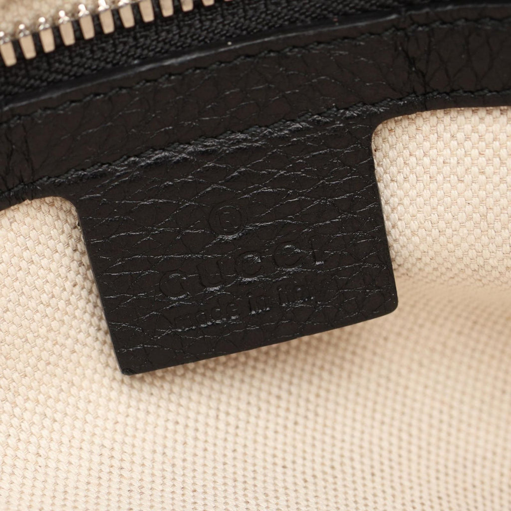 Gucci Tote Soho Interlocking 2-Way Black Leather — view 4