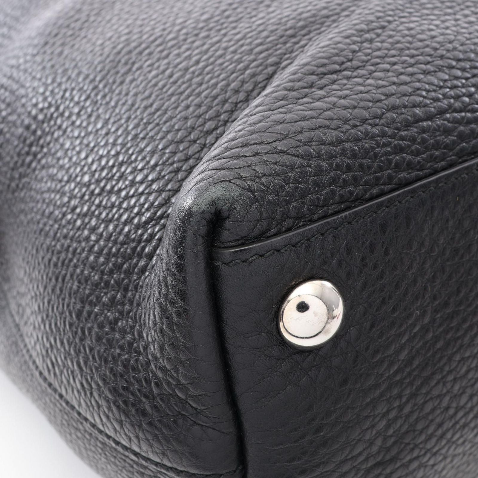 Gucci Tote Soho Interlocking 2-Way Black Leather — view 7