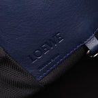 Loewe Handbag Hammock Small 2-Way Navy Leather — view 4