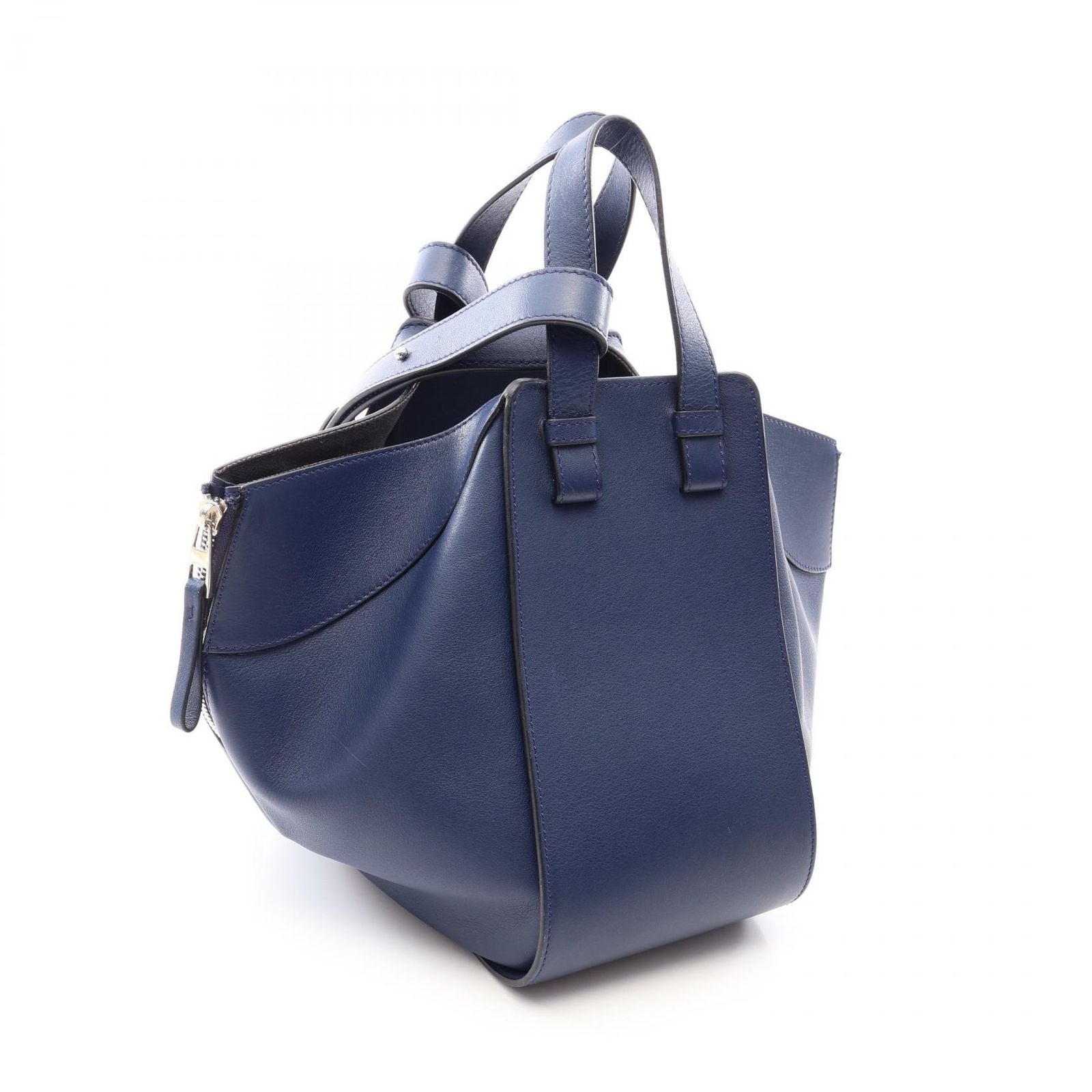 Loewe Handbag Hammock Small 2-Way Navy Leather — view 2