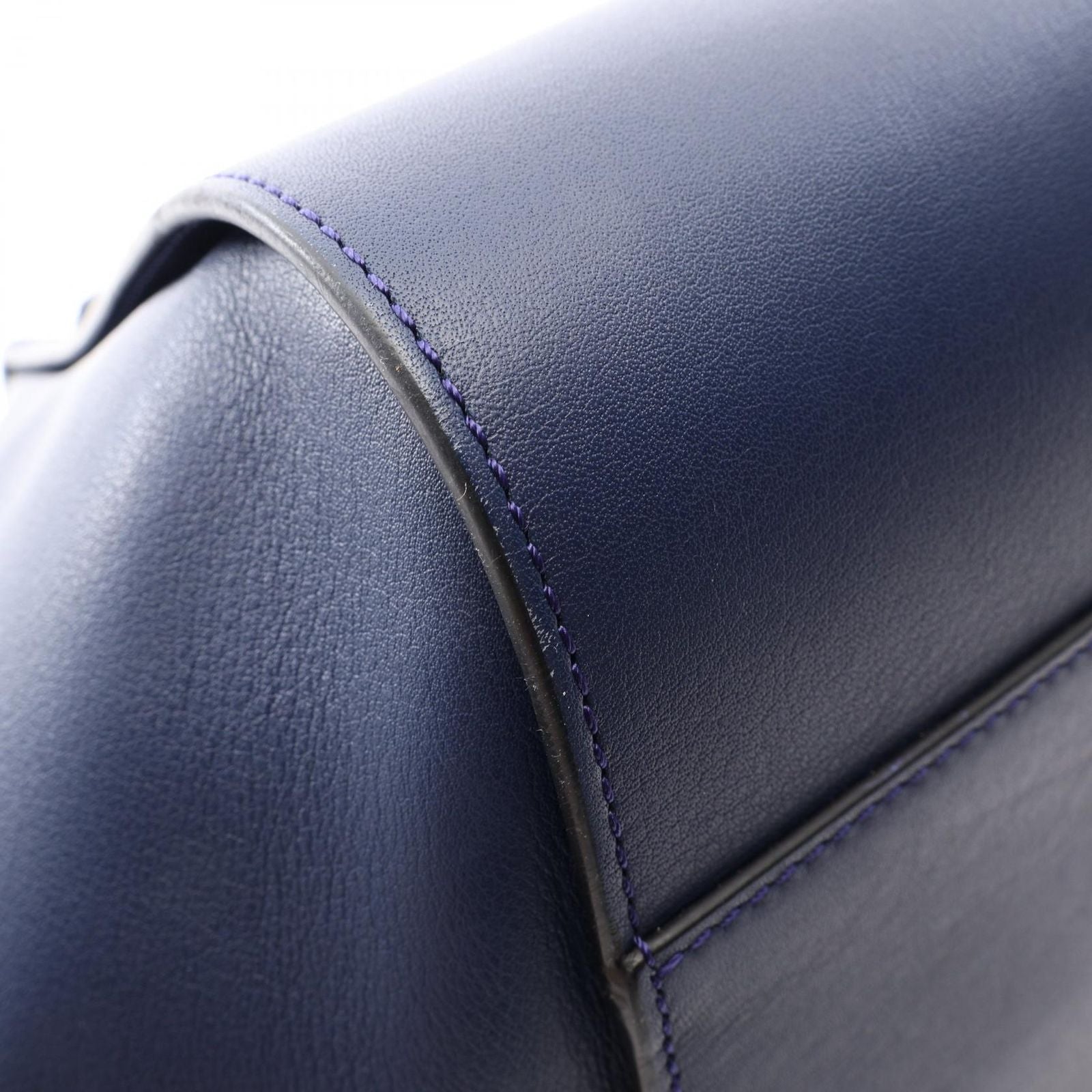 Loewe Handbag Hammock Small 2-Way Navy Leather — view 8