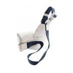 Dior Waist Bag Saddle White Navy Red Leather — view 2