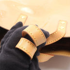 Louis Vuitton Handbag Reed PM Noisette Leather — view 6