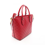 Gucci Tote Guccissima 2-Way Red Leather — view 2