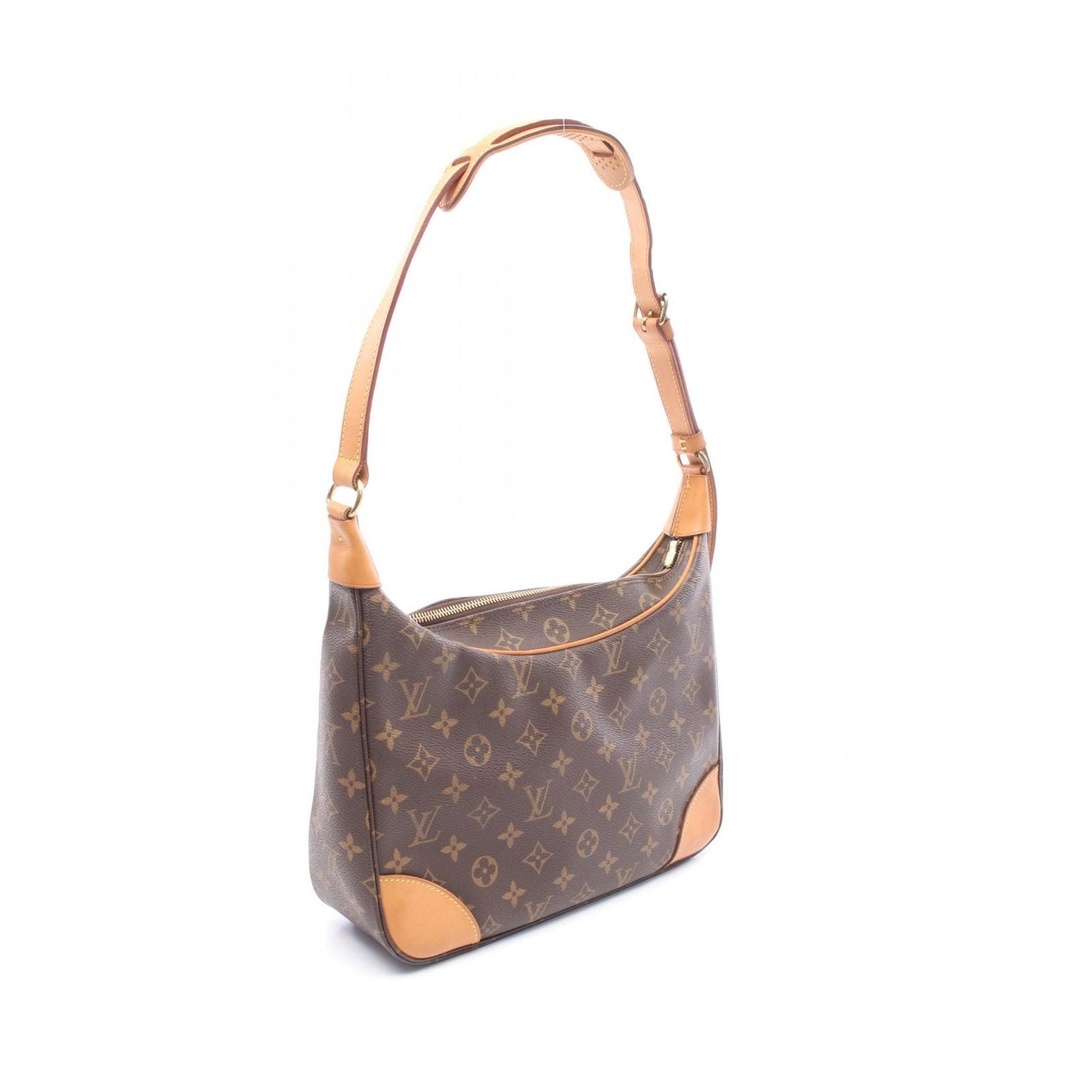 Louis Vuitton Shoulder Bag Boulogne PM Canvas Leather 30 — view 2