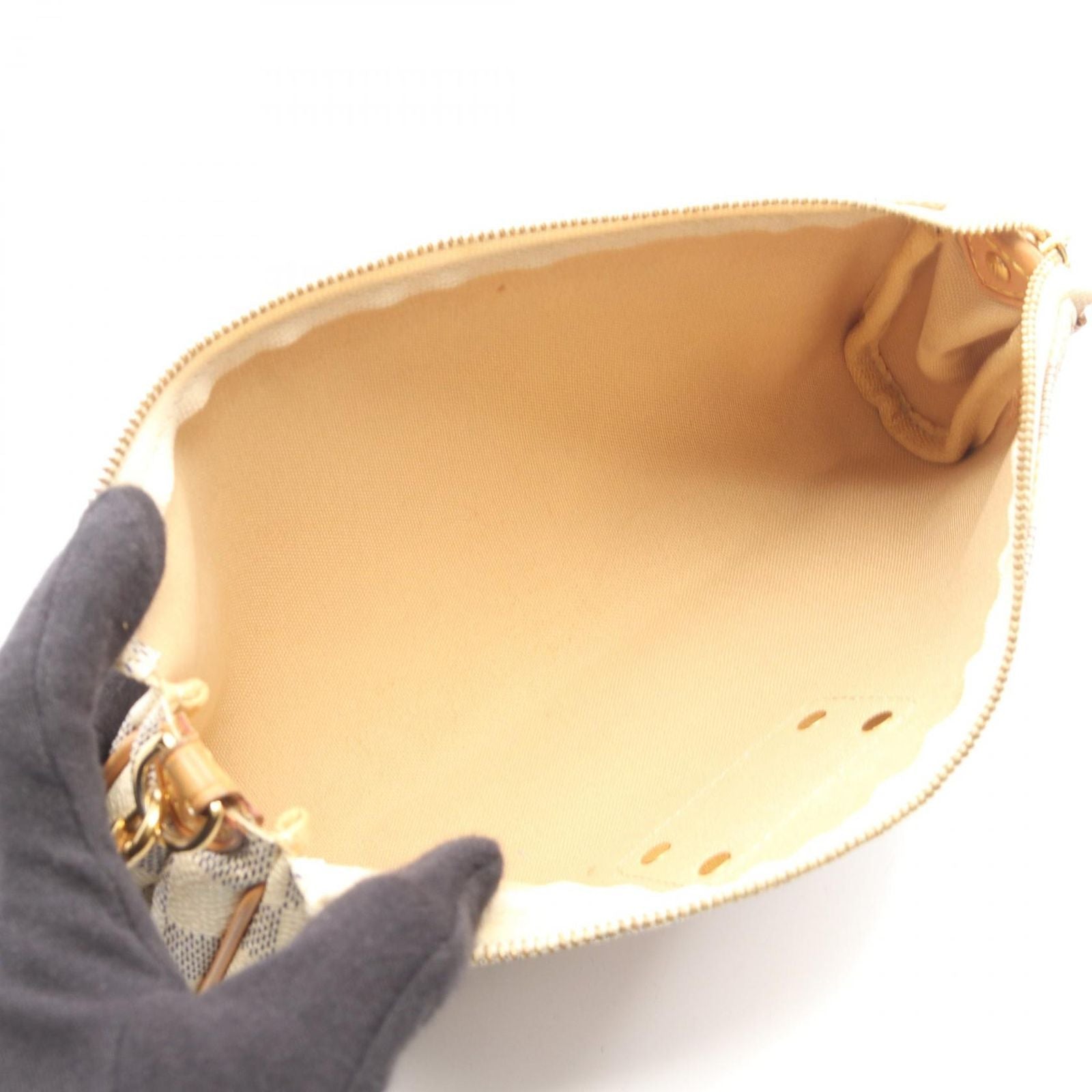 Louis Vuitton Handbag 2-Way Canvas Leather — view 3