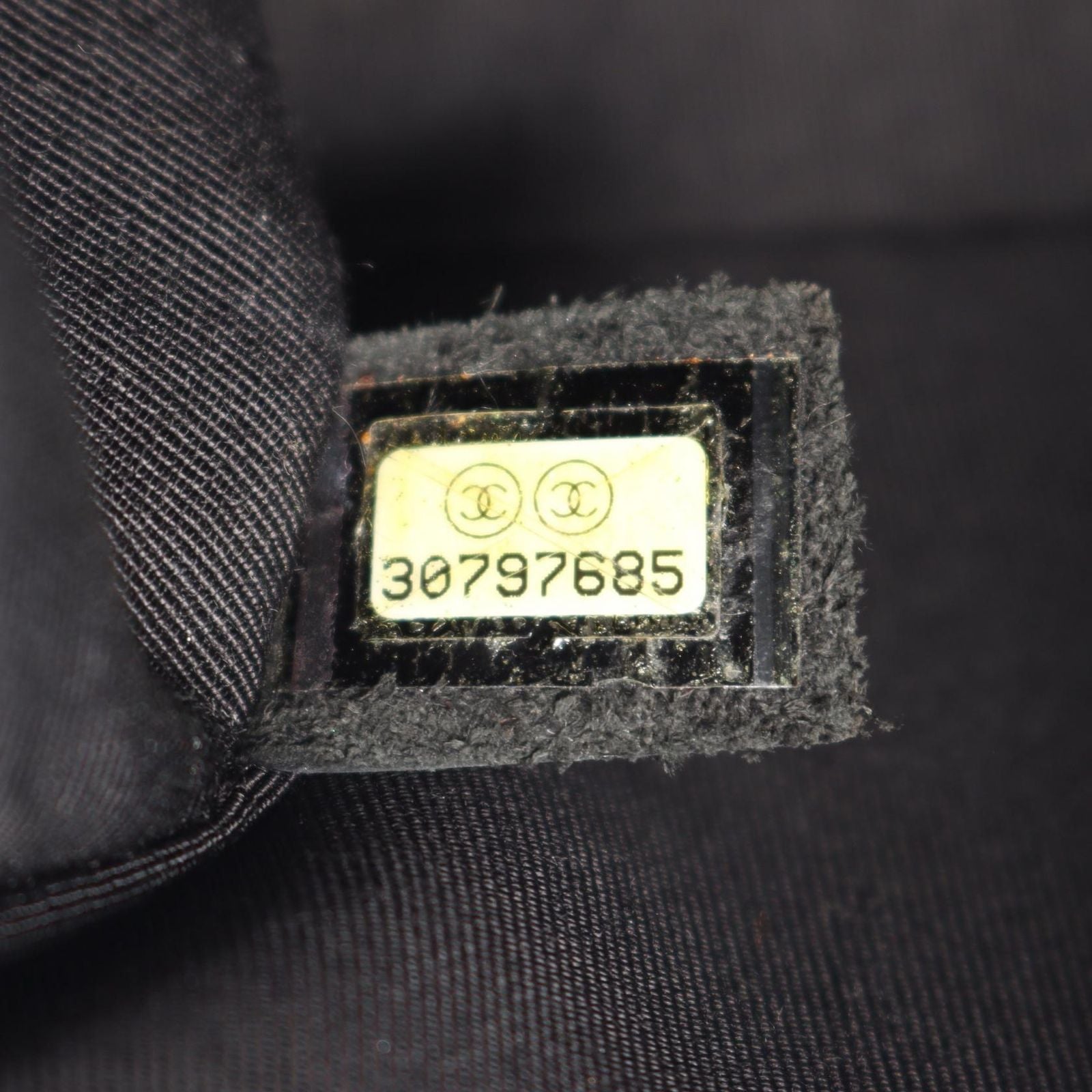 Chanel Shoulder Bag Boy Black Caviar Leather Boy Chain — view 5