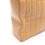 Chanel Tote Choco Bar Beige Lambskin — view 8