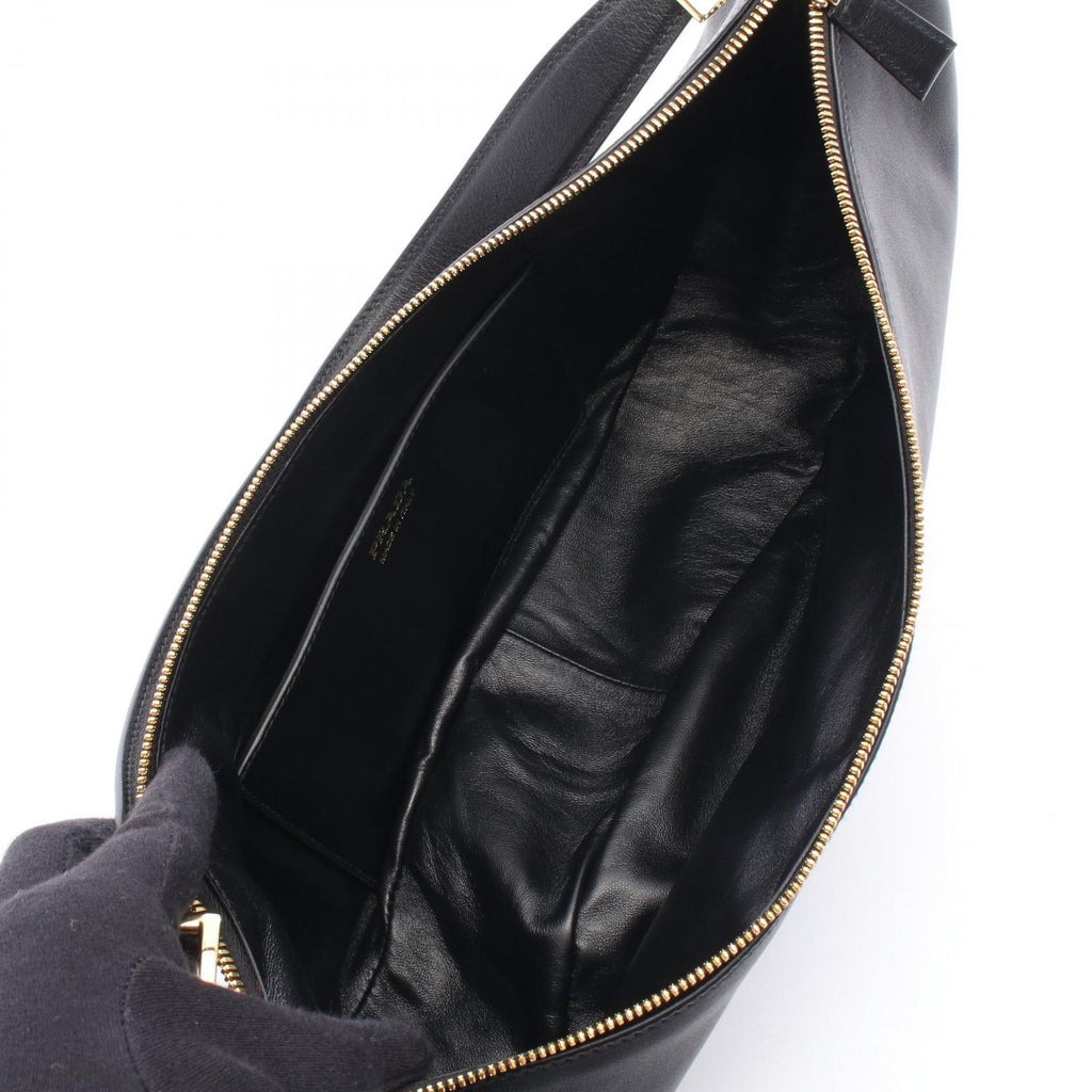 Prada Shoulder Bag Demi Lune Large Black Leather — view 3