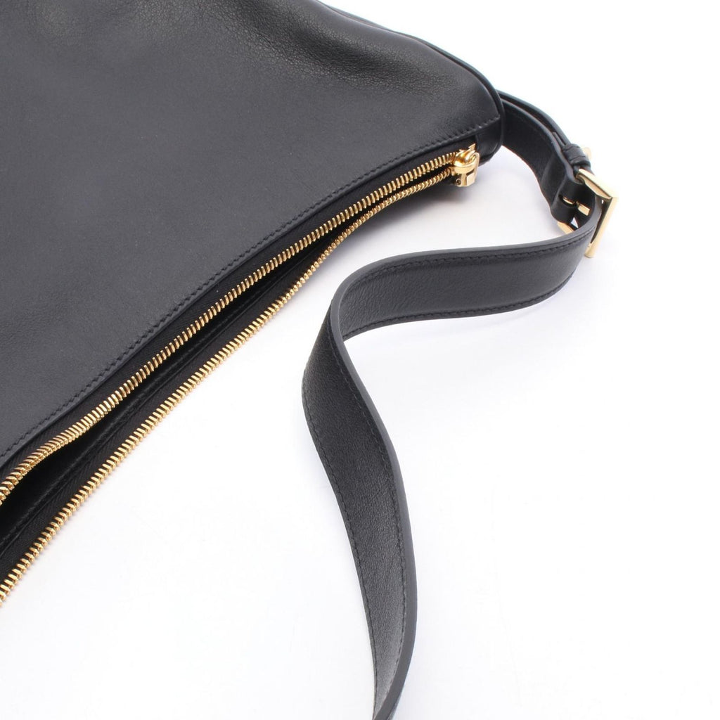 Prada Shoulder Bag Demi Lune Large Black Leather — view 6