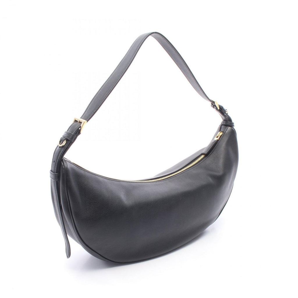 Prada Shoulder Bag Demi Lune Large Black Leather — view 2