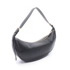 Prada Shoulder Bag Demi Lune Large Black Leather — view 2