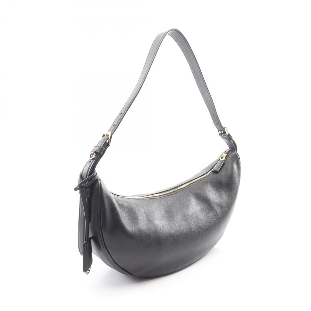 Prada Shoulder Bag Demi Lune Large Black Leather — view 2