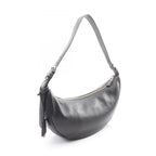 Prada Shoulder Bag Demi Lune Large Black Leather — view 2
