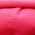Bottega Veneta Shoulder Bag Mini the Pouch Pink Leather Intrecciato — view 4
