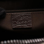 Gucci Shoulder Bag GG Plus Beige Dark Brown Canvas Leather Supreme — view 4
