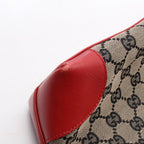 Gucci Tote GG Canvas 002 Beige Red Black — view 9