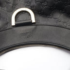 Gucci Shoulder Bag Abbey Guccissima Black Leather Guccissima — view 9