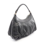 Gucci Shoulder Bag Abbey Guccissima Black Leather Guccissima — view 2