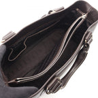 Celine Handbag Boogie Bag Dark Brown Leather — view 3