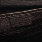 Celine Handbag Boogie Bag Dark Brown Leather — view 4