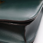 Celine Shoulder Bag Classic Green Leather — view 6