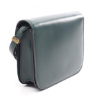 Celine Shoulder Bag Classic Green Leather — view 2