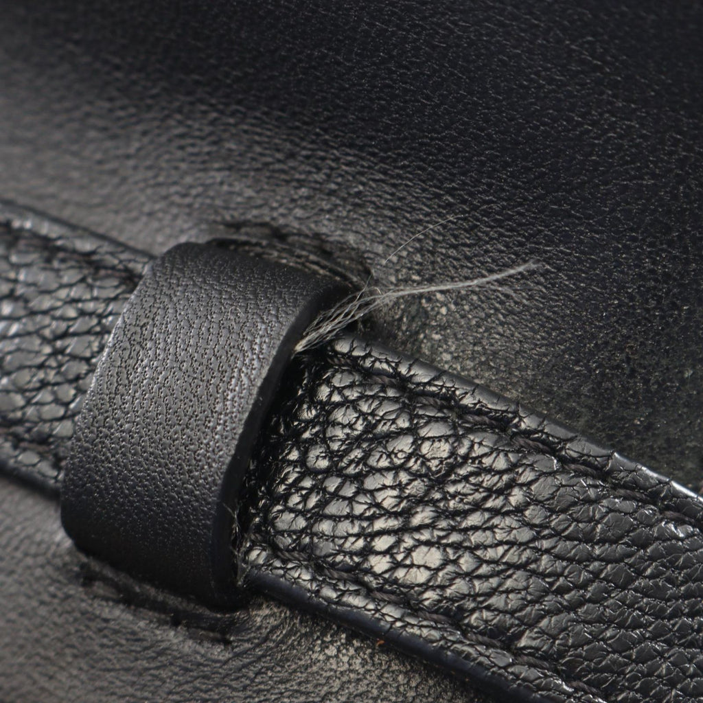 Celine Shoulder Bag Classic Box Black Leather — view 5