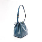 Louis Vuitton Shoulder Bag Petit Noe Epi Toledo Blue Leather — view 2