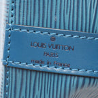 Louis Vuitton Shoulder Bag Petit Noe Epi Toledo Blue Leather — view 4