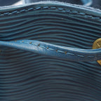 Louis Vuitton Shoulder Bag Petit Noe Epi Toledo Blue Leather — view 8