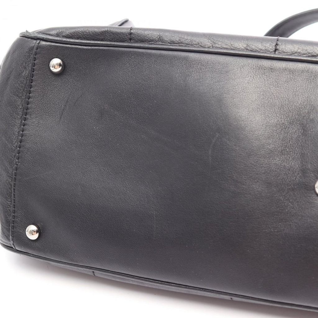 Chanel Choco Bar Black Lambskin Bar Boston — view 7