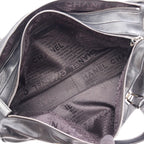 Chanel Choco Bar Black Lambskin Bar Boston — view 3