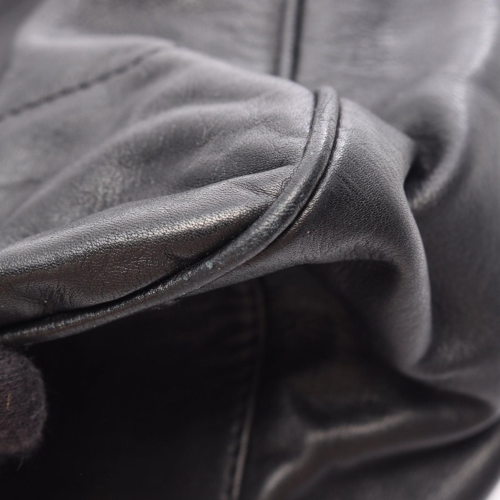 Chanel Choco Bar Black Lambskin Bar Boston — view 8
