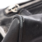 Chanel Choco Bar Black Lambskin Bar Boston — view 9