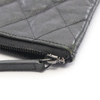 Chanel Clutch Quilted Black Leather — view 6