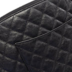 Chanel Clutch Quilted Black Leather — view 9