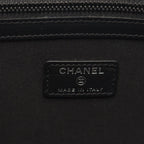 Chanel Clutch Quilted Black Leather — view 4