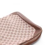 Gucci Handbag Bamboo 2-Way 001 Brown Canvas Leather Shoulder — view 9