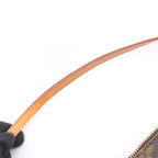 Louis Vuitton Handbag Pochette Khaki Canvas Leather — view 7