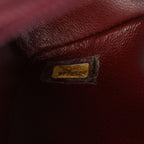 Chanel Mini Quilted Top Handle Black Lambskin Mini — view 5
