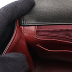 Chanel Mini Quilted Top Handle Black Lambskin Mini — view 6