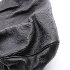 Gucci Handbag Guccissima Black Leather Guccissima 2-Way Hand — view 7