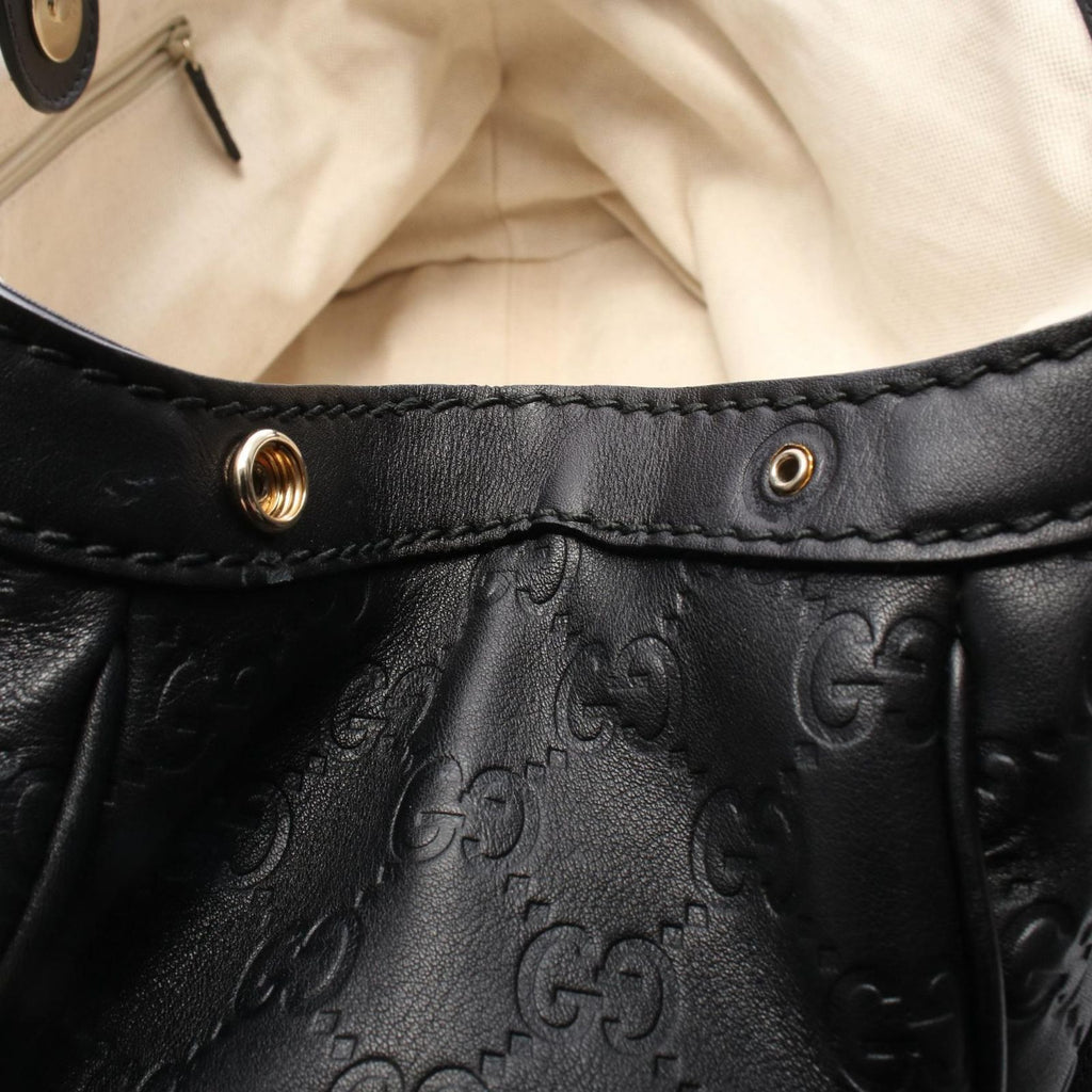 Gucci Handbag Guccissima Black Leather Guccissima 2-Way Hand — view 5