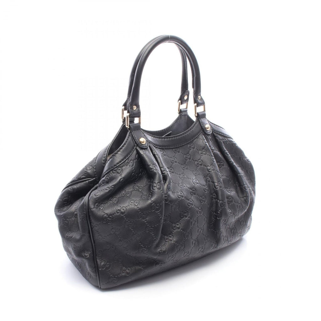 Gucci Handbag Guccissima Black Leather Guccissima 2-Way Hand — view 2