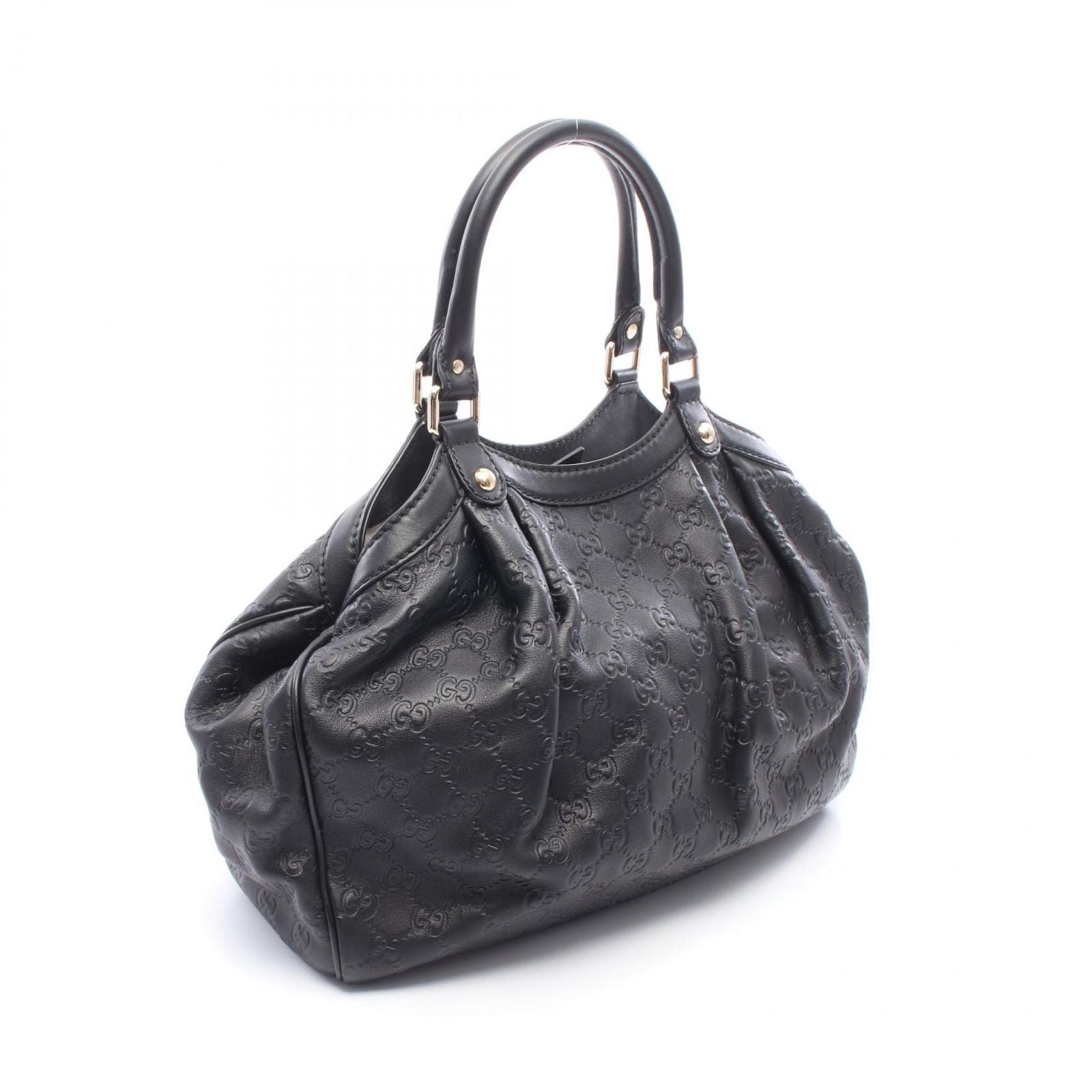 Gucci Handbag Guccissima Black Leather Guccissima 2-Way Hand — view 2
