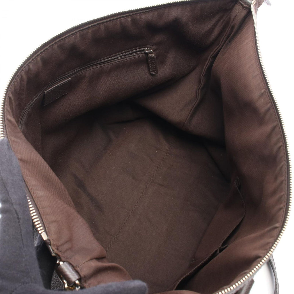 Gucci Tote 2-Way Brown Leather Bamboo — view 3